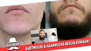 BARTWUCHS amp HAARWUCHS BESCHLEUNIGEN MIT MINOXIDIL  BARTMANN [upl. by Aurora966]