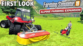 FARMING SIMULATOR ALPINE  First Look  Erlengrat Episode 1 [upl. by Erie574]