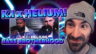 Reacting to King Inertia 🇺🇸 x Helium 🇷🇺  Bass Brotherhood  GBB23  Live Session [upl. by Yelyk]