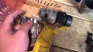 Dewalt impact driver trigger replacement [upl. by Elspet]