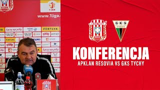 KONFERENCJA PRASOWA  APKLAN RESOVIA  GKS TYCHY [upl. by Elum]