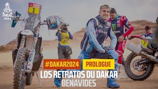 Benavides  Los Retratos del Dakar  Etapa 1  Dakar2024 [upl. by Tucky473]