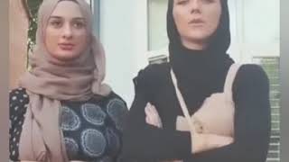 HIJABIS VIBING TO DANCEHALL MUSIC SUPER HARD MUST SEE [upl. by Alitha59]