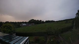 Time Lapse Sky August 19th 2024 North Yorkshire UK By John Grant [upl. by Ynaffyt]