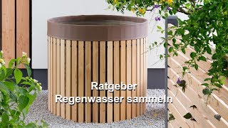 Ratgeber Regenwasser sammeln [upl. by Merrel75]