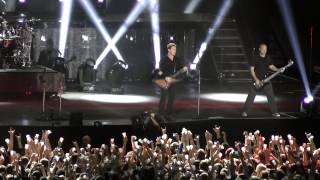 Nickelback Live in Moscow quotOlympyiskyquot 25102012 Intro [upl. by Gainer]