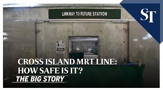 Cross Island MRT line How safe is it  THE BIG STORY  The Straits Times [upl. by Tevis881]