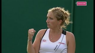 Elena Dementieva v Timea Bacsinszky 2008 WB 2R highlights [upl. by Anwahs631]