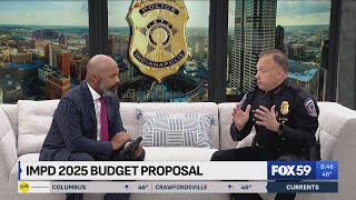 IMPD speaks on 2025 budget proposal [upl. by Nrehtak897]