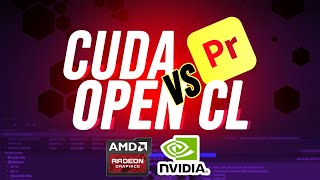 GPU Acceleration  OpenCL vs CUDA  Premiere Pro Tutorial [upl. by Inava]