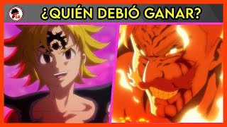 NNT Meliodas vs Escanor  QUIÉN DEBIÓ GANAR [upl. by Aislehc]