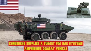 KONGSBERG turret delivers firepower to US Marine Corps [upl. by Ahsini]