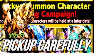 PICKUP SUMMON CHARACTER CAMPAIGN INCOMING  WHO TO VOTE EXPLAIN IN HINDI [upl. by Deck]