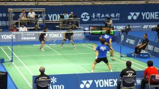 20130420YONEX Badminton Asia Championships 2013MD Kim Ki Jung 金基正Kim Sa Rang 金沙朗 KORVS Hiroyuki Endo 遠藤大由Kenichi Hayakawa 早川賢一 JPN65 [upl. by Neyu]