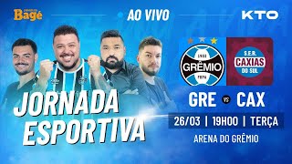 AO VIVOJORNADA DO BAGÉGRÊMIO X CAXIAS DIRETO DA ARENA [upl. by Gonzalez614]