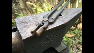 Trying Cheap Acciaio Anvil to Forge a Tong [upl. by Darce]