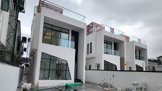 TASTEFULLY BUILT 5 BEDROOMS FULLY DETACHED DUPLEX IKATE ELEGUSHI LEKKI LAGOS 👉 N550M [upl. by Unam]