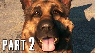 Fallout 4 Walkthrough Gameplay Part 2  Dogmeat PS4 [upl. by Elleira484]