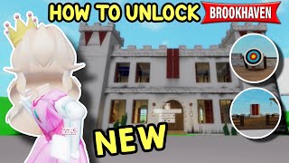 NEW CASTLE UPDATE HOW TO UNLOCK NEW SPORTS ARENA amp NEW TRAINING AREA IN BROOKHAVEN 🏡RP ROBLOX 😯🏰 [upl. by Gustaf]