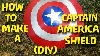 Make a DIY Captain America Shield [upl. by Mordecai638]