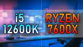 i512600k vs Ryzen 7600x RTX 4090 [upl. by Eiddal]