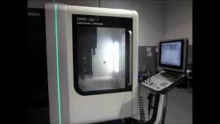 DECKEL MAHO DMC 635V CNC VERTICAL MACHINING CENTER [upl. by Moncear]