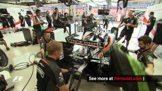 How Do You Start A Formula 1 Car [upl. by Marjie]