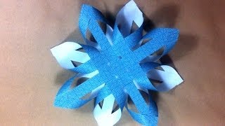 How to Make a 3D Finnish Paper Star for Xmas DIY Tutorial [upl. by Nodnek]