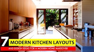 7 Most Popular Kitchen Layouts and Floor Plan Design Ideas for a Modern Home Makeover [upl. by Burrell]