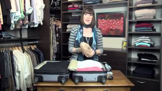 How to Pack High Heels in a Suitcase  Packing amp School Clothes [upl. by Ayek]