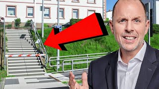 Treppentrauma  Realer Irrsinn in Buchen Reaction auf extra 3  Anwalt Christian Solmecke [upl. by Ardnuahc442]