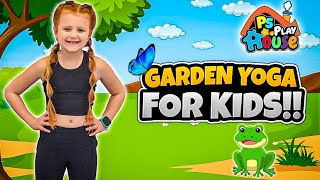 Garden Yoga For Kids 🪷✨ [upl. by Sarette322]