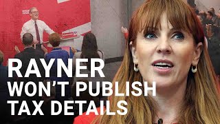 Angela Rayner refuses to share her tax details unless senior Tories do the same [upl. by Veal]