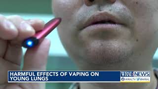 Research shows the harmful effects of vaping in young people [upl. by Aiza]