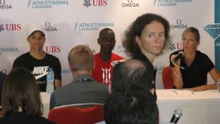 Lausanne 2016 press conference Matt Centrowitz amp Asbel Kiprop [upl. by Kawasaki169]