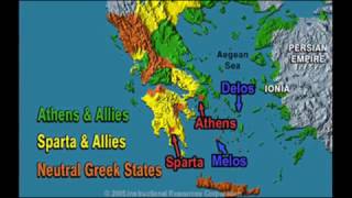 25th April 404 BCE Sparta defeats Athens in the Peloponnesian War [upl. by Eladnek]