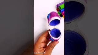 COIN PURSE 👛TONIC BOTTLE Measuring CAP Craft shorts diy crafts minivlog trending youtubeshorts [upl. by Barrada]