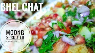 Moong Sprouts Chaat Recipe  Ramadan Special sprouted Moong chat  bhel learneatandexplore5022 [upl. by Crispas]