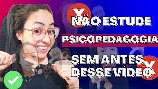 Não faça psicopedagogia antes de ver esse vídeo [upl. by Arline]