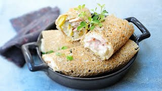 Recette  Crêpe jambon fromage [upl. by Raye]