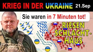 21SEPTEMBER TODESFALLE KALINIVKA  Russische Überlebensdauer SINKT AUF 7 MINUTEN  UkraineKrieg [upl. by Jule607]