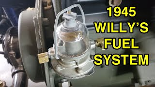 1945 Willys MB Fuel System Installation [upl. by Negris]