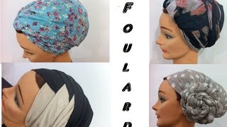 Comment nouer un foulardPartie3turban tutorial [upl. by Aratehs]