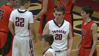 High School Hoops Tunkhannock vs Nanticoke 21318 [upl. by Milli853]