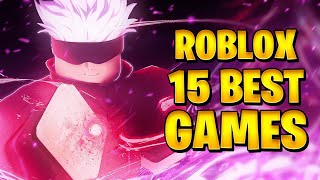 Top 15 NEW Roblox Games You HAVE to Play [upl. by Katharyn418]