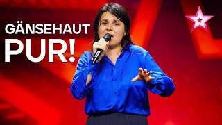 Mit viel Gefühl ♥ und Stimme bezaubert 🧚‍♂️ Agnieszka die Jury  Das Supertalent 2021 [upl. by Northrop]