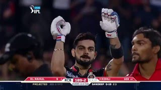 Kohli Gayle take RCB upto 2nd spot with thumping win over KXIP [upl. by Swec]