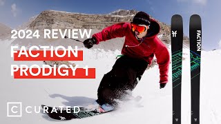 2024 Faction Prodigy 1 Ski Review  Curated [upl. by Ellinehc]