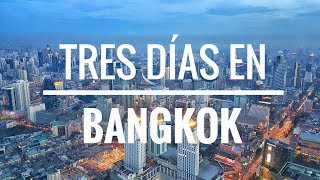 PASAMOS TRES DÍAS EN LA CAÓTICA BANGKOK  TAILANDIA 🇹🇭 [upl. by Aubarta]