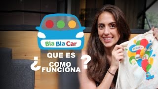 BlaBlaCar  ¿Que es ¿Como funciona  Ejian [upl. by Teillo906]